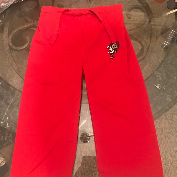 Ohio State Buckeyes Scrubs 2 Piece Small (3/4) - Picture 6 of 8